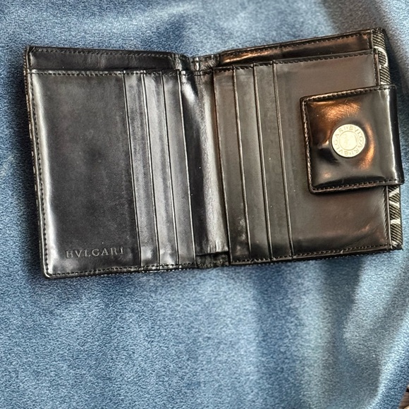 BVLGARI BIFOLD MONO / CANVAS / LEATHER MENS WALLET labubu - Picture 8 of 15